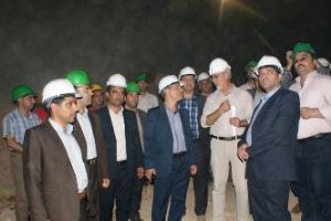 بازدید مدیرکل دیوان محاسبات استان از پروژه ساخت قطار شهری کرمانشاه