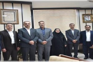 دیدار مدیر عامل شرکت بهره‏ برداری نفت و گاز غرب با سرپرست اداره کل دیوان محاسبات استان کرمانشاه